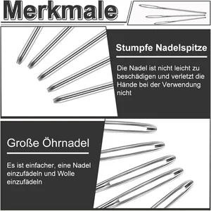 6 Büyük satış, makine için iğne-no. 3