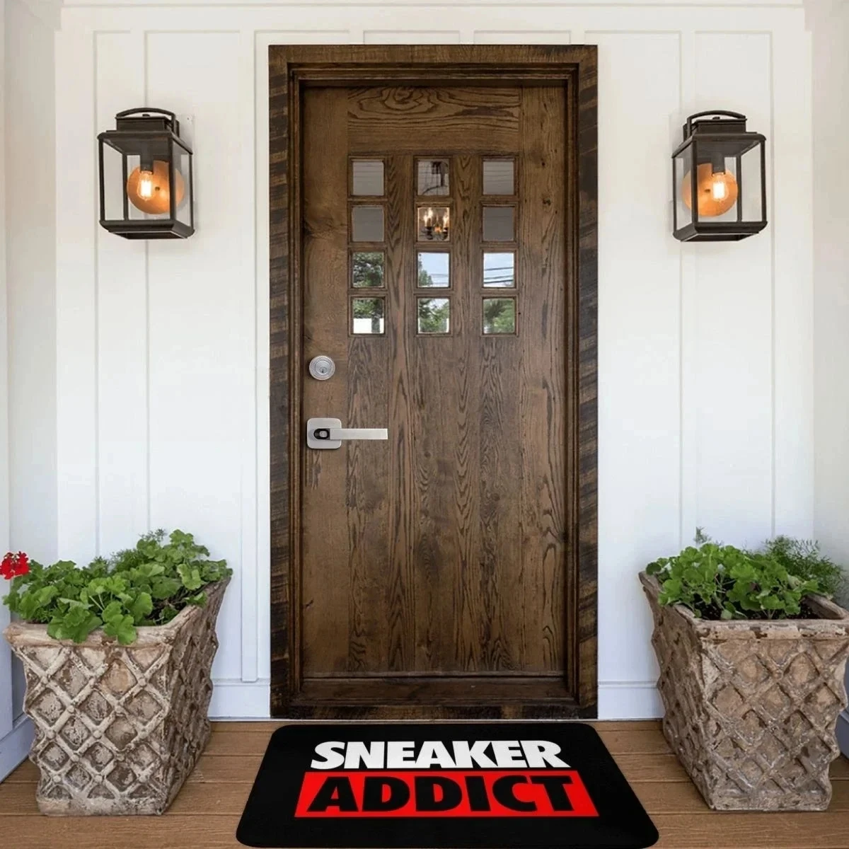 Sneaker Addict Entrance Doormats Bathroom Toilet Non-slip Floormats Washable Living Room Balcony Hallway Carpets Home Decor Rugs