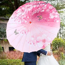 Fabric Umbrella Parasol Umbrella Rainproof Umbrella Umbrella Women Umbrella Windproof Chinese Classical Dance Umbrella