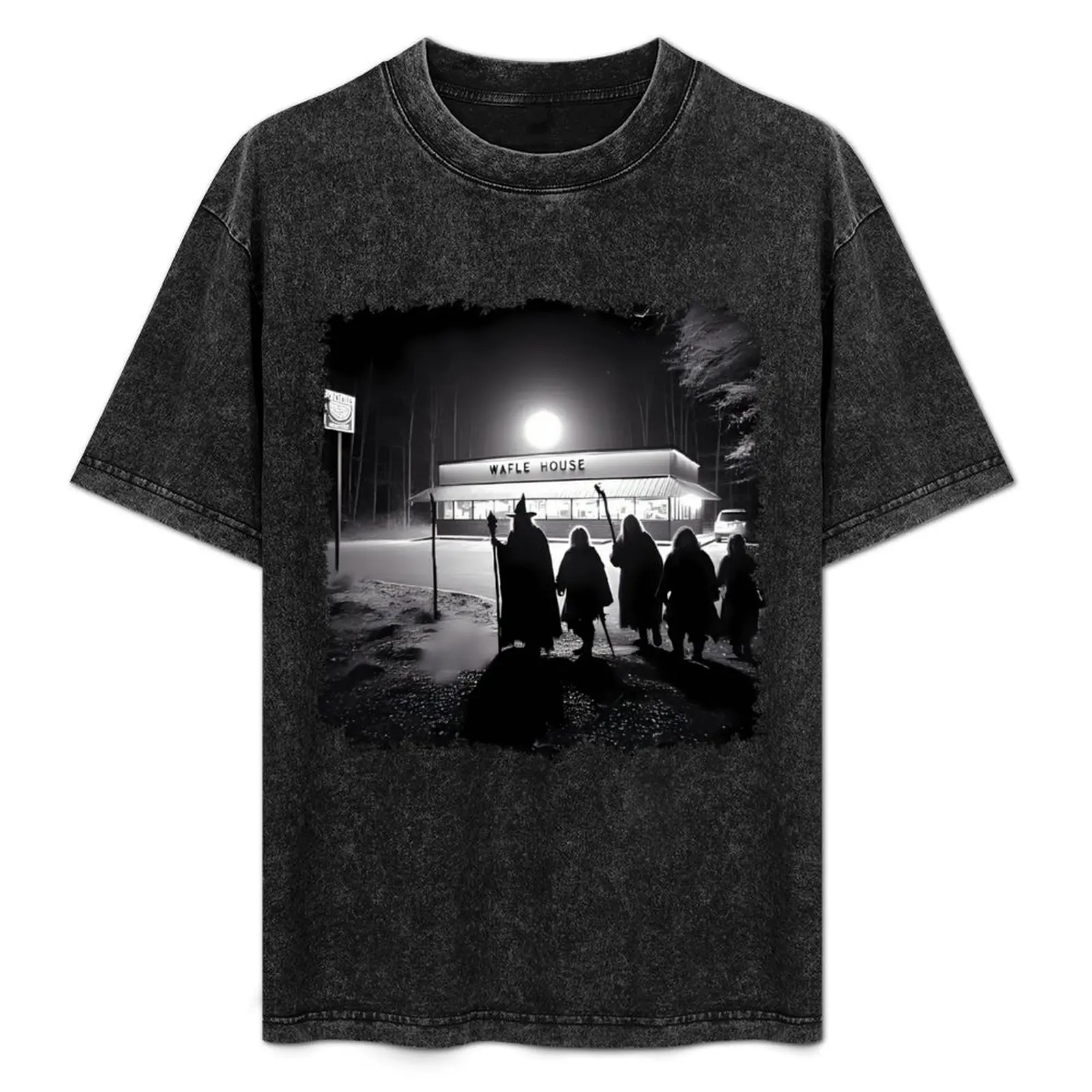 

F.E.L.L.O.W.S.H.I.P At Waffle Restaurant T-Shirt Casual Loose Daily Wear T-Shirt