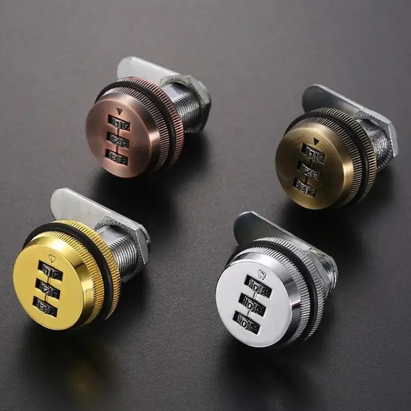 Digit Combination Password box Lock 20-30mm smart Cam Code Lock Zinc Alloy for Mailbox Cabinet Door Security Hardware