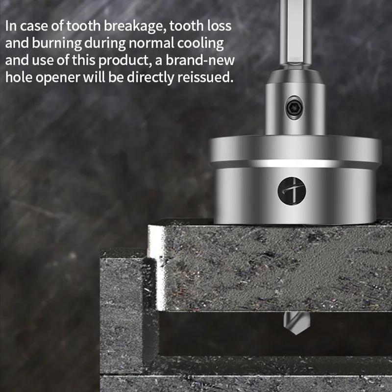 HUHAO Drill Accessories Hole Saw Replacement Drill Bit High Speed Steel Shank Diameter 6mm And 5mm Metal Cup Saw Drill Tools
