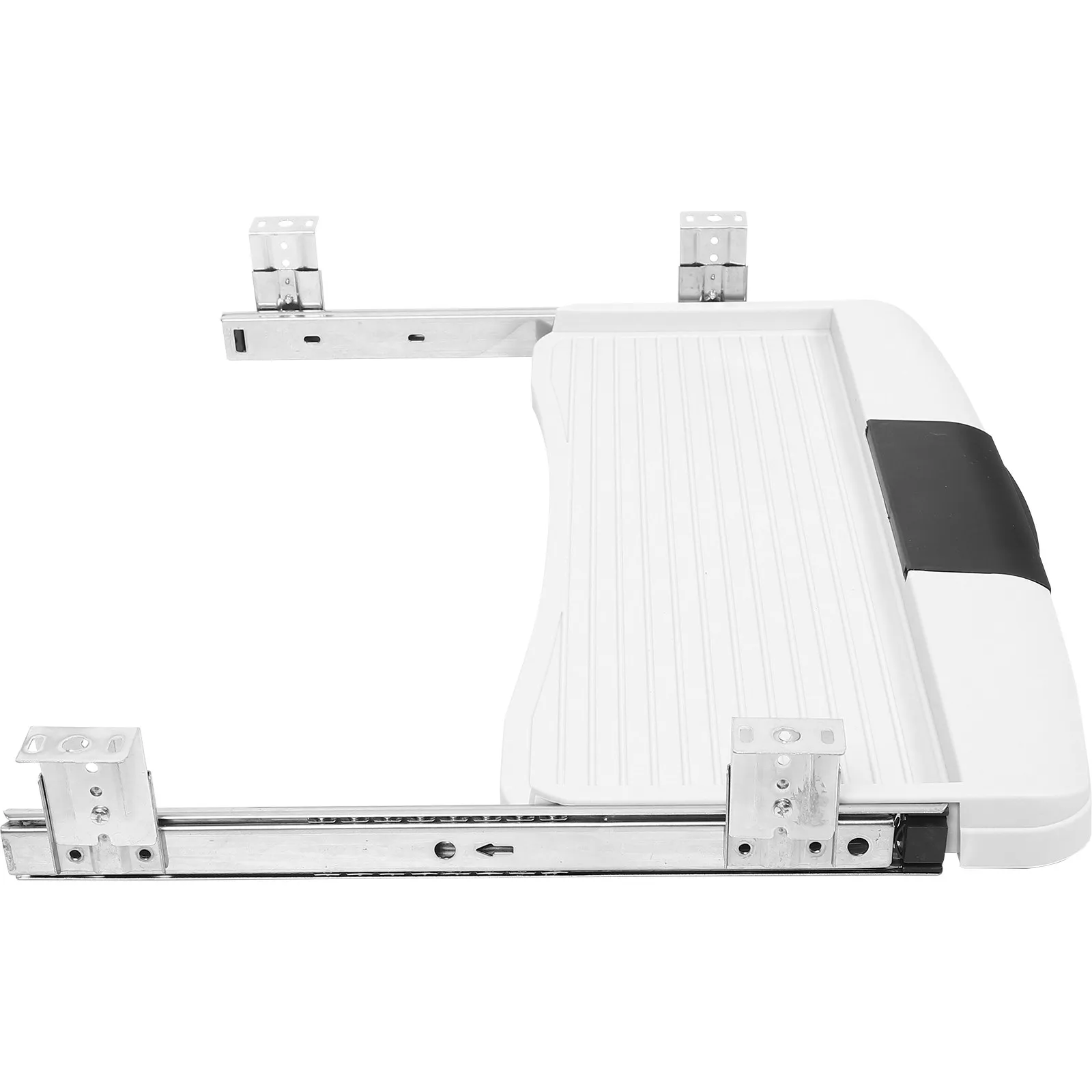 

Набор из 1 шт. выдвижной подставки для клавиатуры под стол, выдвижной ящик для хранения компьютерной клавиатуры, износостойкий материал повышенной прочности