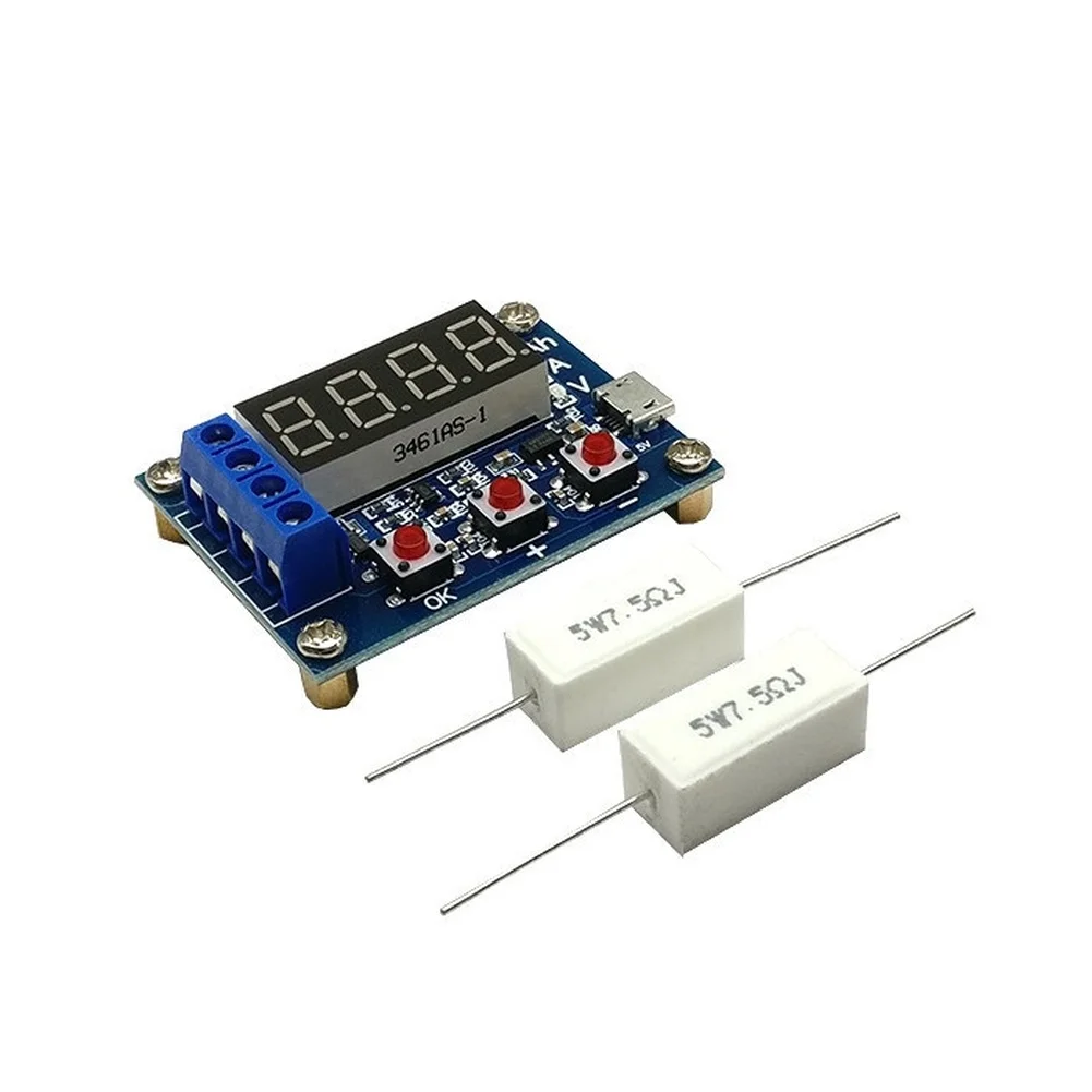 1.2V To 12V, Including Lithium-ion Batteries ZB2L3 Battery Capacity Tester Discharge Load For Lithium Ion AA AAA 1.2V To 12V