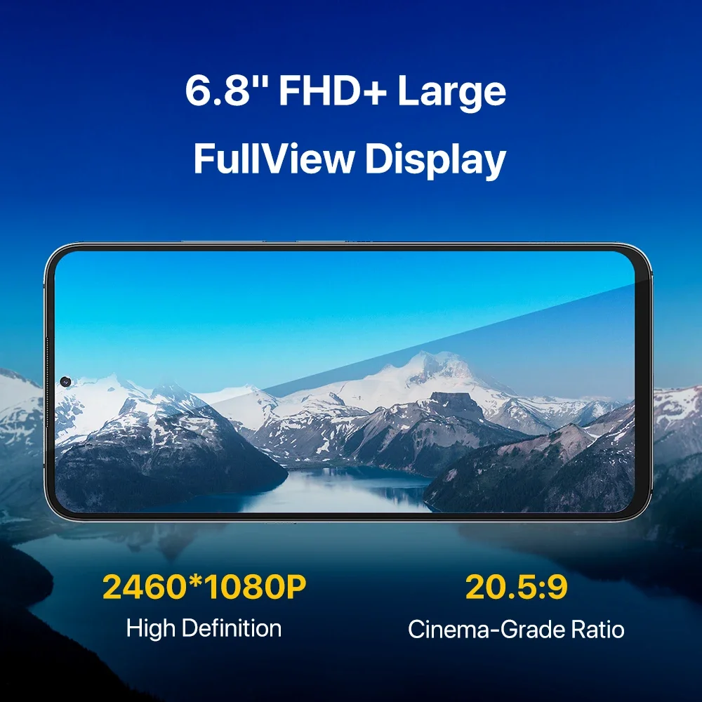 UMIDIGI A11 Pro Max Global Version Android Smartphone 6.8 "FHD + Display 8GB 128GB Helio G80 48MP + 16MP Drievoudige Camera 5150mAh