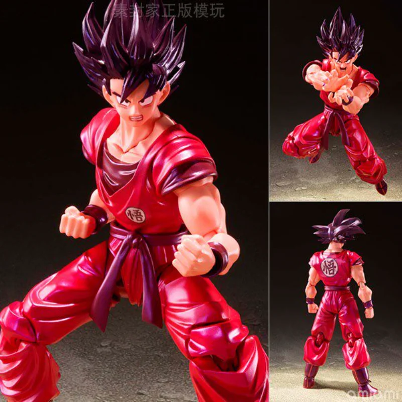 

Dragon Ball Super Z SHF Son Goku Kaio-Ken Namek Nemesis Bandai Action Figure Collectible in Stock