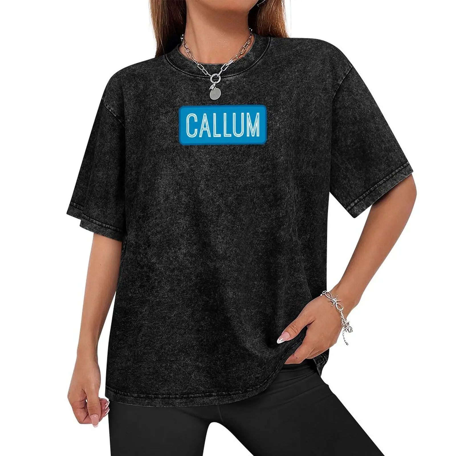 Callum Name T-Shirt summer tops basketball graphic tees sublime graphic t shirts mens shirts graphic tee