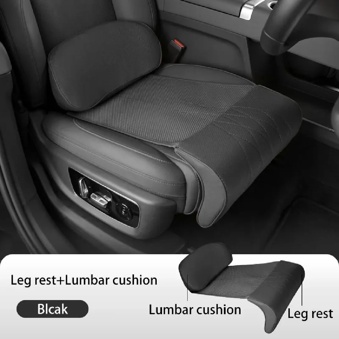 

Leg Support Extension Seat Cover Memory Foam Extender Cushion With Backrest Car Interior Accessories Universal Car