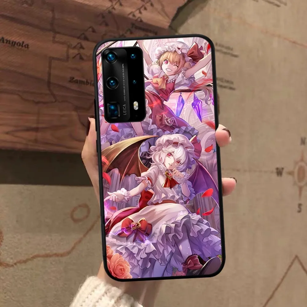 Anime Touhou Scarlet Eyes Phone Case For Huawei P 8 9 10 20 30 40 50 Pro Lite Psmart Honor 10 lite 70 Mate 20lite