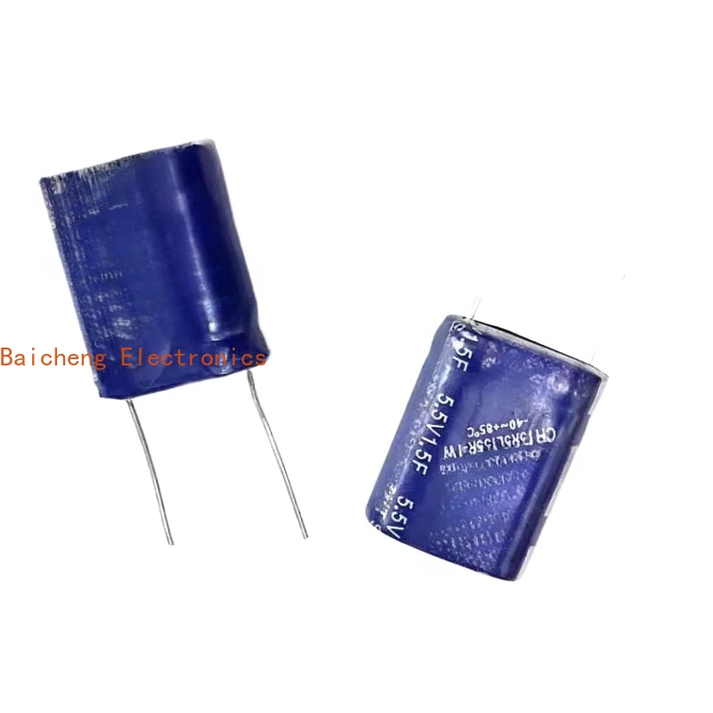 10PCS Original high-temperature resistant CDA 5.5V1.5F volume 16 * 8 * 22MM combination capacitor CHT 5.5V1F 1.5F