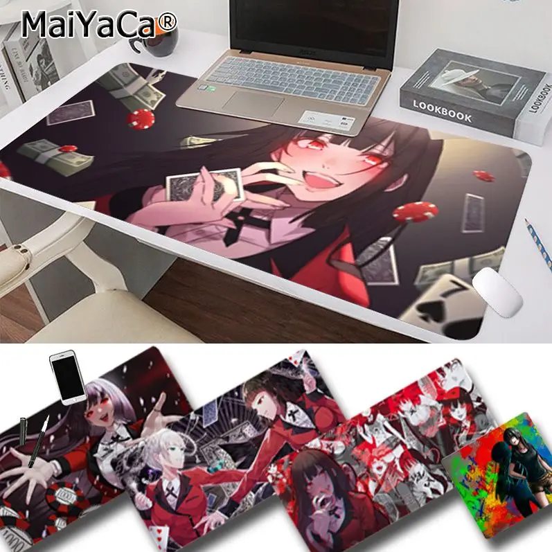 

Anime Kakegurui Simple Design Comfort Mouse Mat Gaming Mousepad Size For Gameing World Of Tanks CS GO Zelda