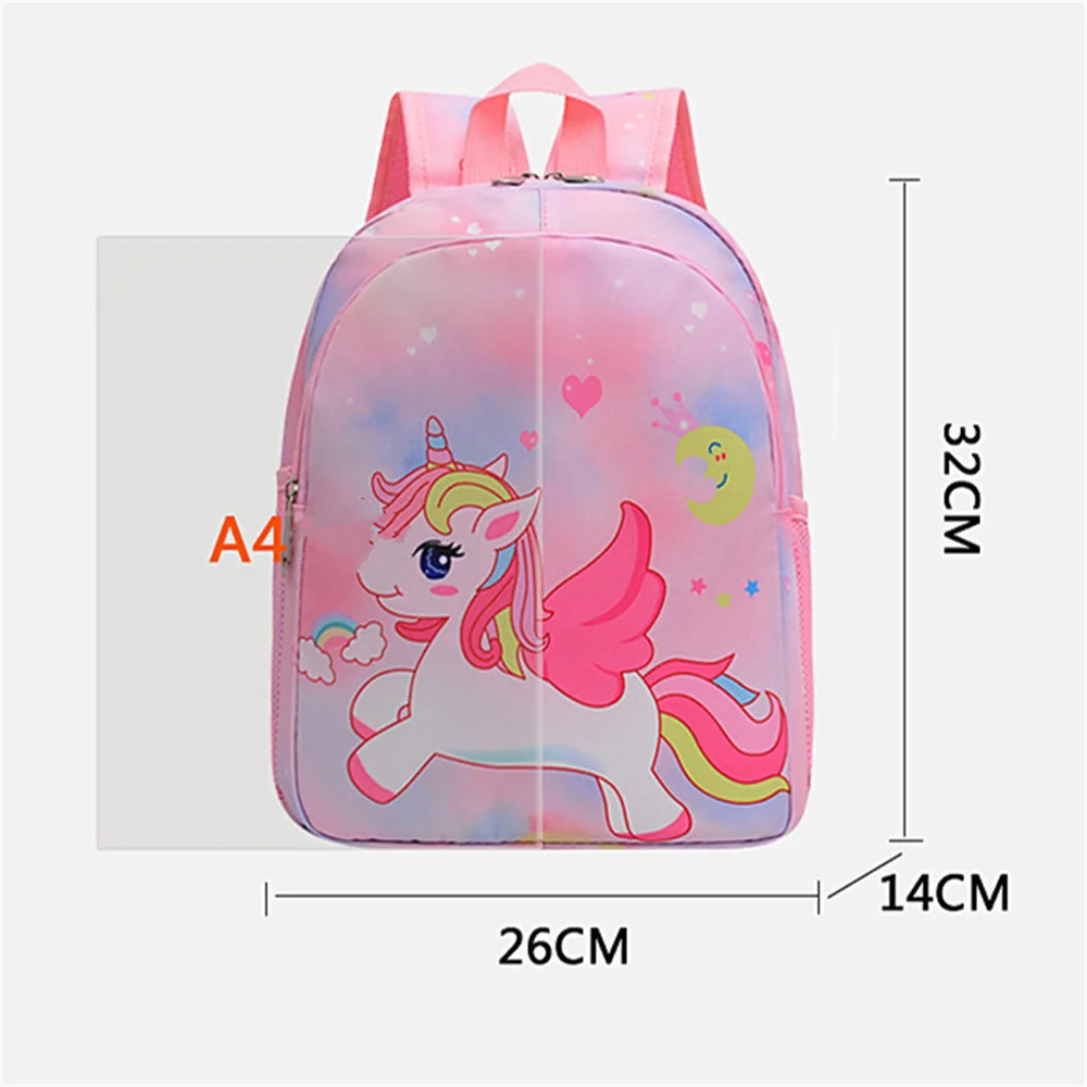 1-6jaar Meisjes Tas Kinderen Dieren Draagbare Rugzak Kids Dinosaurus Zeemeermin Kleuterschool Cartoon Rugzak Unisex Schooltas