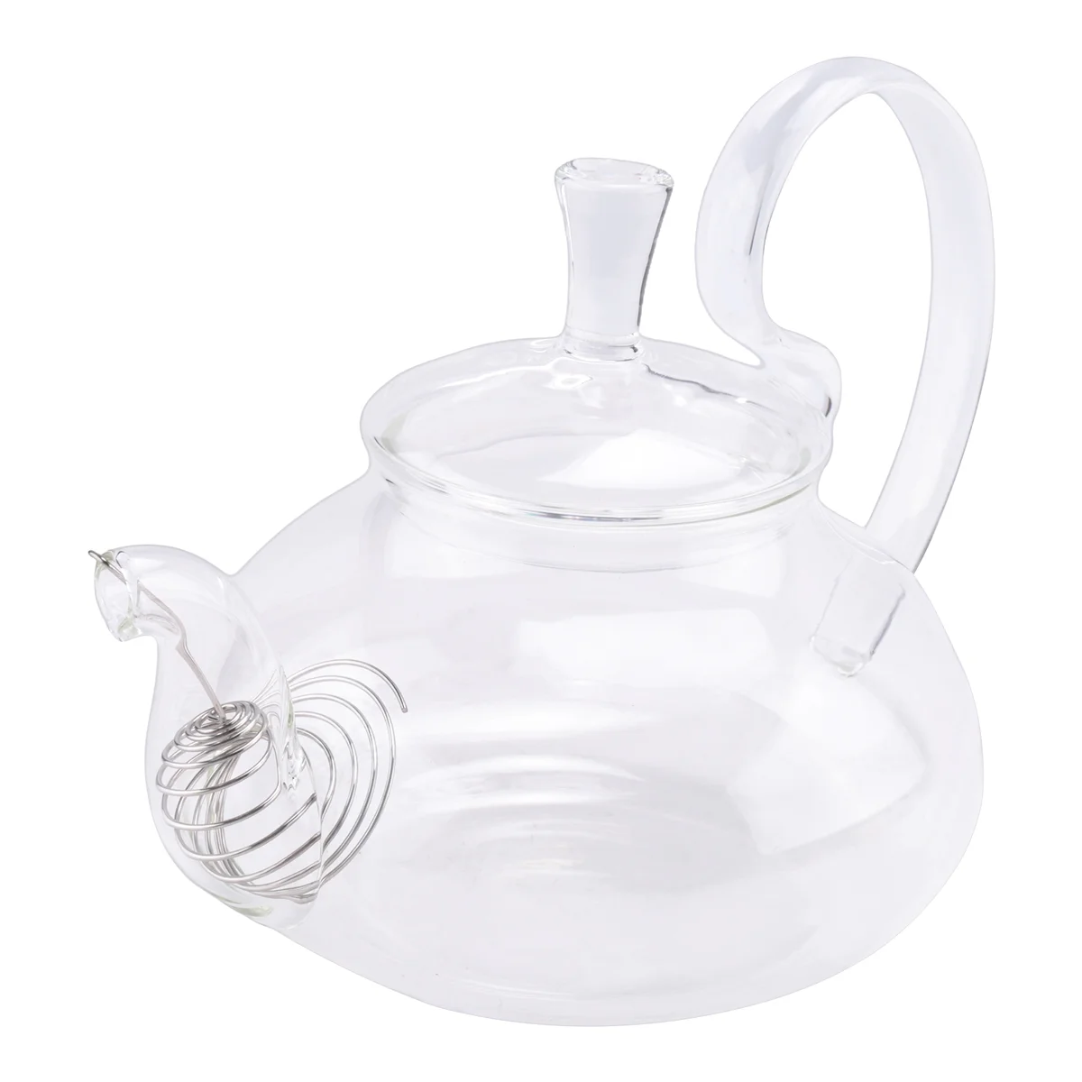 جودة 650 مل مقاومة للحرارة مقبض عالي زهرة القهوة وعاء الشاي الزجاجي تزهر إبريق الشاي الزجاجي مع مصفاة