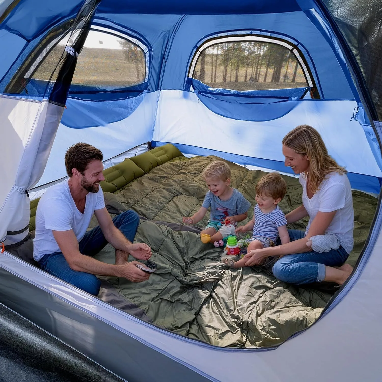 OEM 4-Season Automatic Pop-Up Tent - Instant Setup Hub-Style Camping Shelter, Waterproof & Windproof for Outdoor Adventures