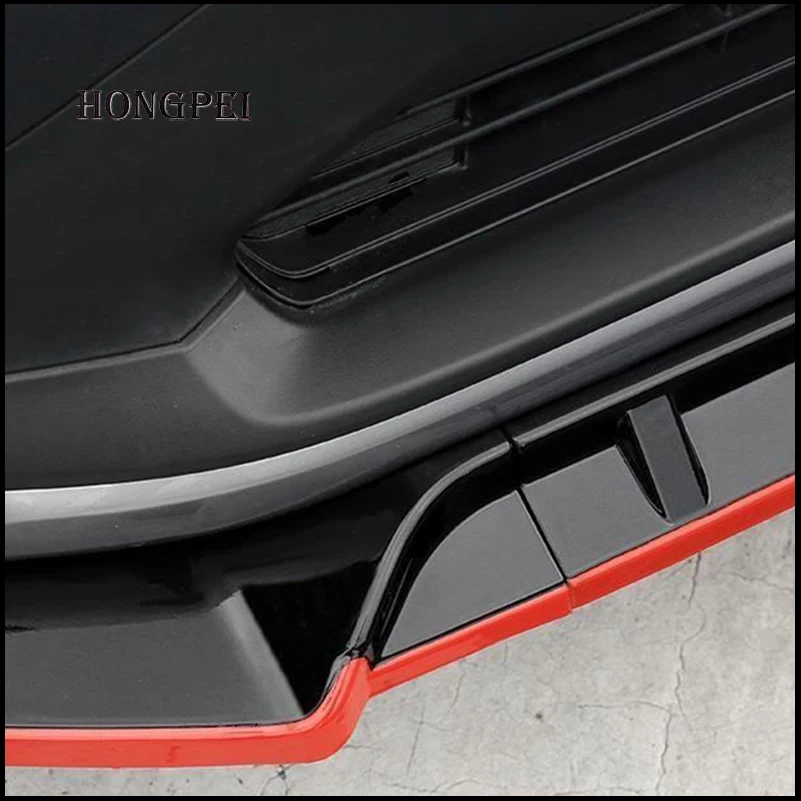 

Car Styling For Toyota RAV4 RAV 4 2019-2023 Front Bumper Lip Diffuser Protector Cover Trim Decoration Auto Accessories