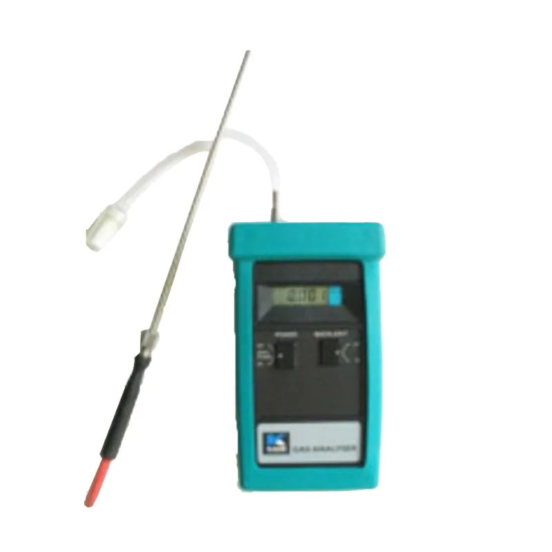 Zuurstofanalysator, realtime weergave van de gemeten concentratie Zuurstofconcentratiedetector