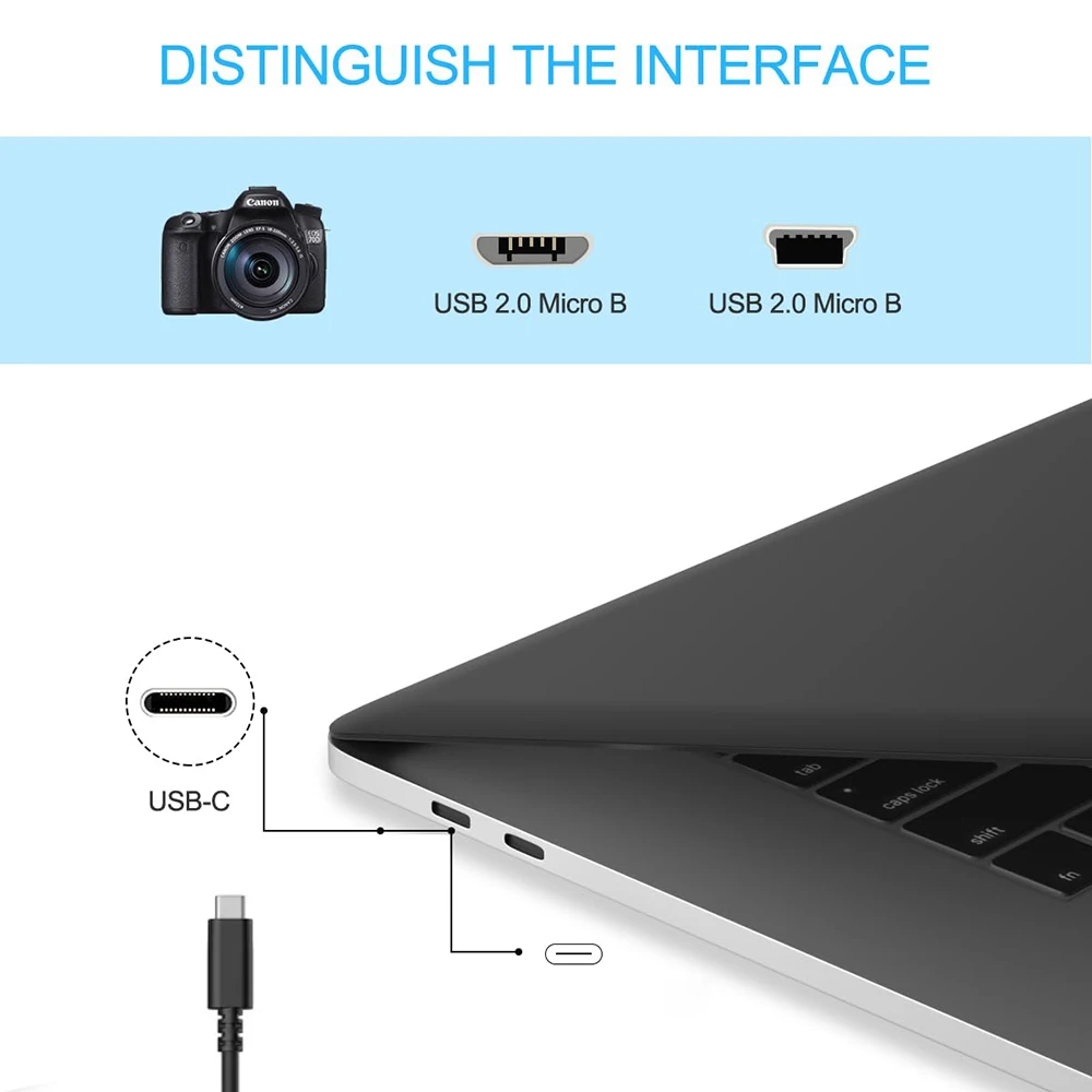 Angled USB C to Micro USB Cable Short USB Type C to Micro USB OTG power Sync cable USB-C to Micro USB for Samsung XiaoMi Huawei