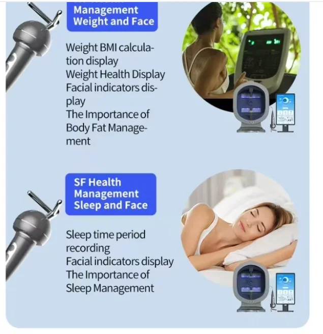 

Анализатор кожи и кожи головы X5 Pro AI: Мультиспектральный сканер для всего тела, косметологическое оборудование с поддержкой нескольких языков