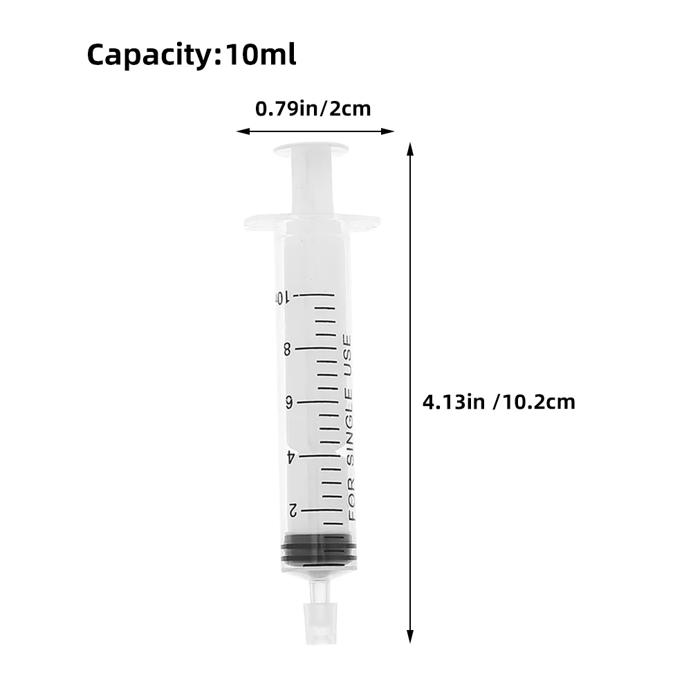 Dispenser per siringa da 12 pezzi Mini pompa per profumo Bottiglie piccole trasparenti per kit di creazione