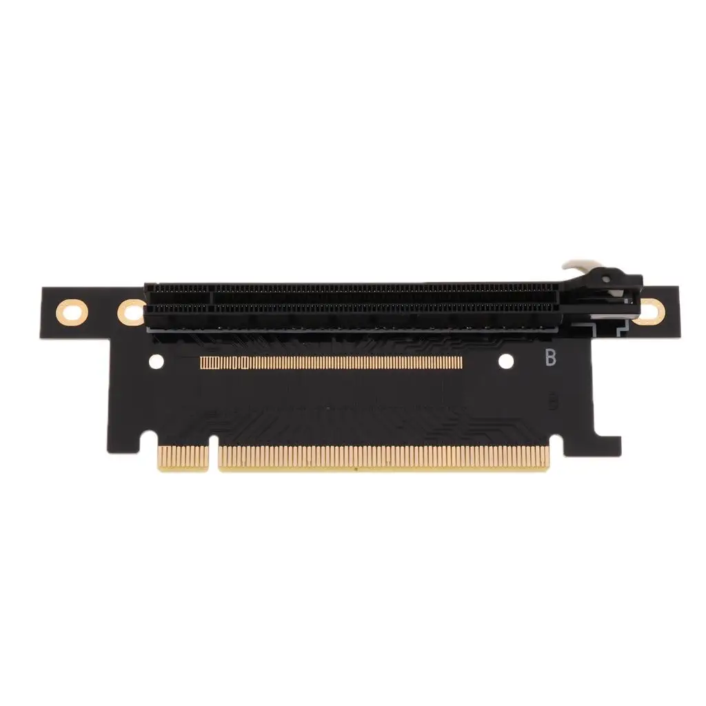 

16X Riser Card 90 Degree Right Angle Riser Adapter Card for 1U /2U Computer