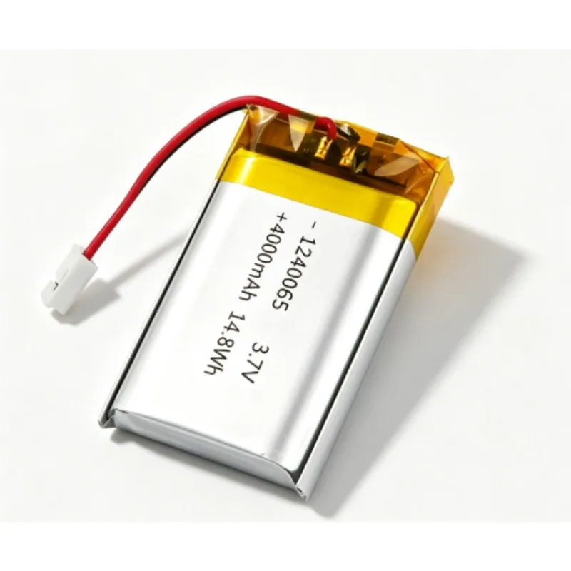 124065 Lithium Polymer Battery 3.7V 4000mAh 14.8Wh Ternary Li‑Po Battery For Mosquito Tablet Heater