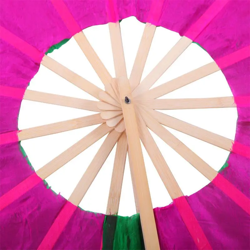 Red dancing shoes, dancing silk fans, dance props