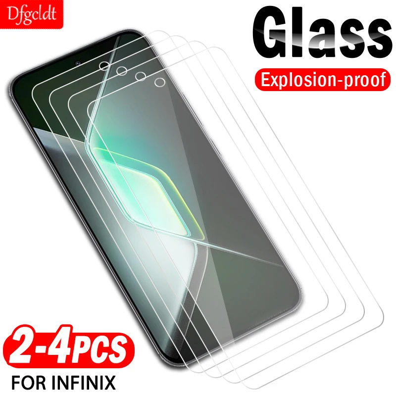 

2-4Piece Screen Protector for Infinix GT 30 20 10 Pro Tempered Glass for Note 30 40 50 Pro+ 30 VIP 30i 40X 50X Protective Film