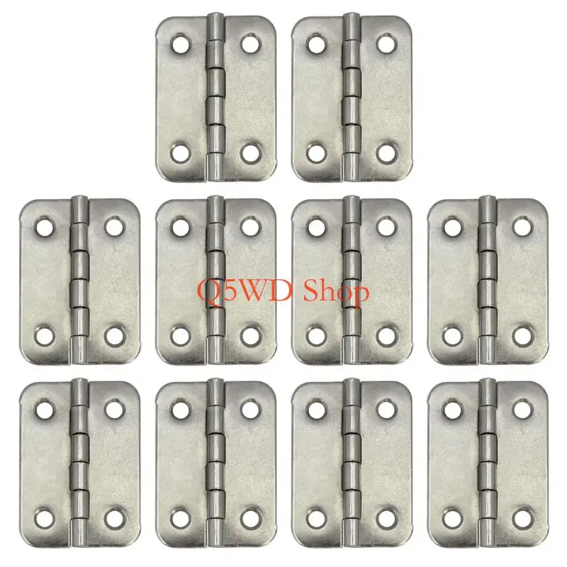 Q5WD Reinforced Iron Hardware Smooth Opening Action Modest Design Rustproof Coating for Jewelry Boxes Chests Trunks