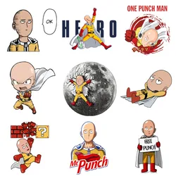 Anime One Punch Man Hero Saitama Oppai Patches for Clothes Heat Transfer Thermal Stickers Iron on for DIY T shirt Appliqued