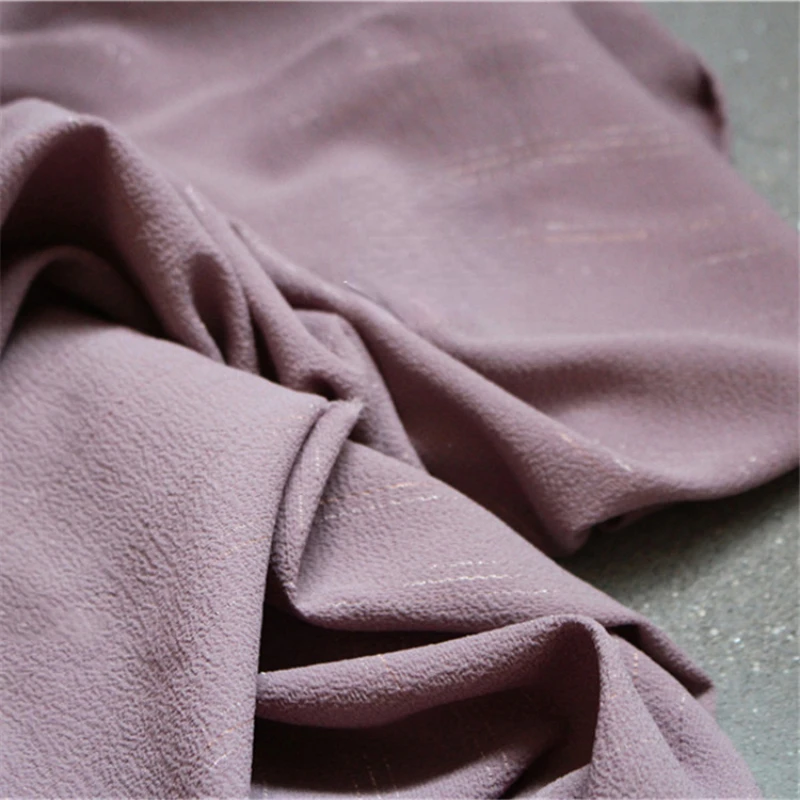 Chiffon Bubble Fabric for DIY Sewing Half Length Skirt Skin Friendly Breathable Dress Fashion Clothing Design Fabrics Cloth