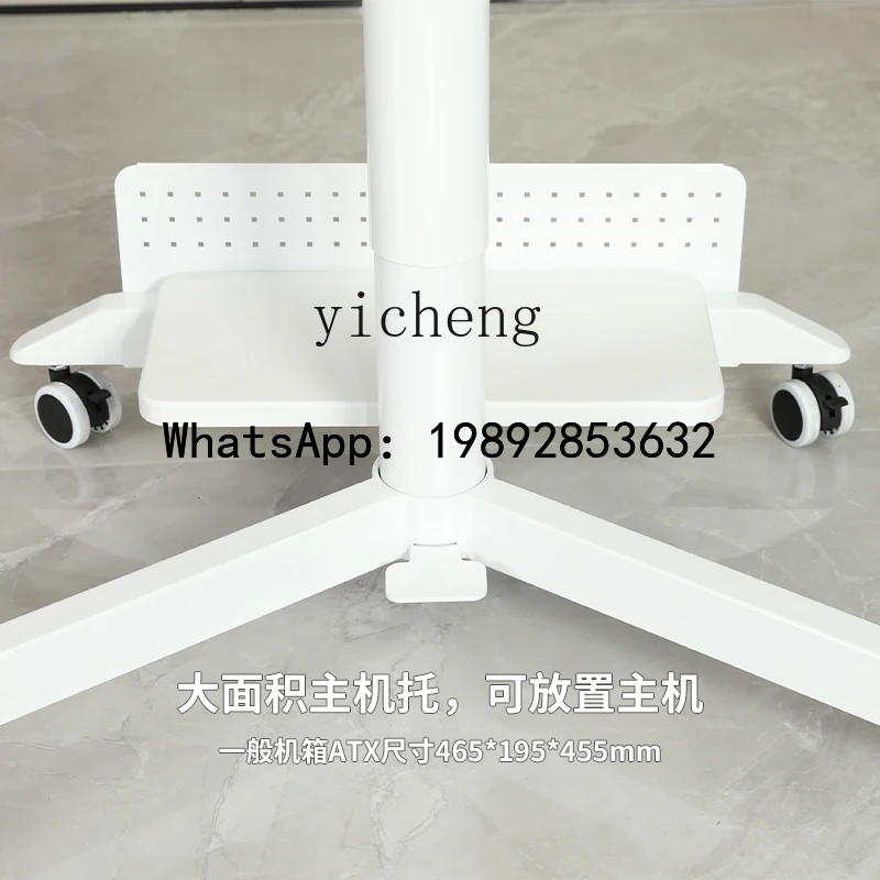 B-4  pneumatic lifting removable computer desk  table desktop office study table standing desk lifting table