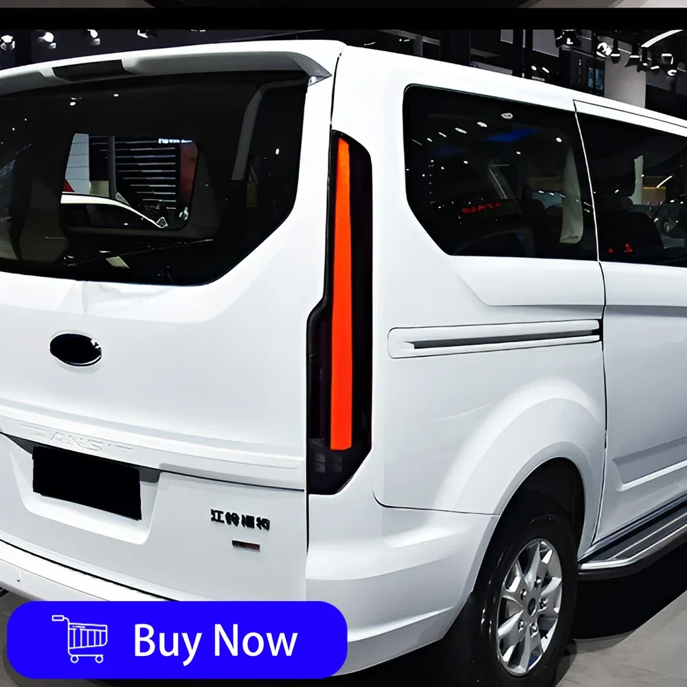 

Автомобильные задние фонари в сборе для Ford Tourneo Transit 2016-2022, светодиодные автоматические задние фонари, обновленные динамические мигающие аксессуары для задних фонарей