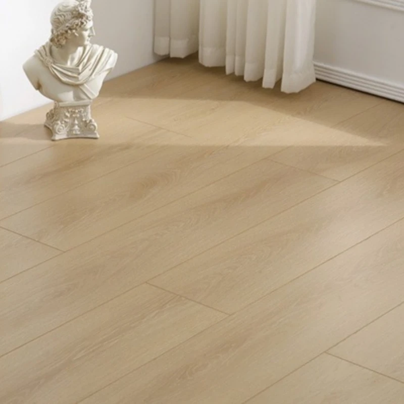 

12Mm composite flooring cream log white oak grain interior home improvement lock sealing wax wear-resistant laminate flooring