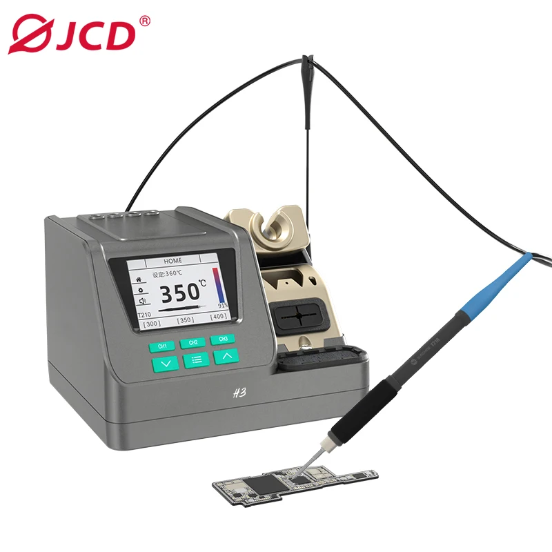 H3 210 Smart Soldering Station 2S Fast Heating Digital LCD Intelligent Solder Iron Station For Precision Electronics Repair Tool