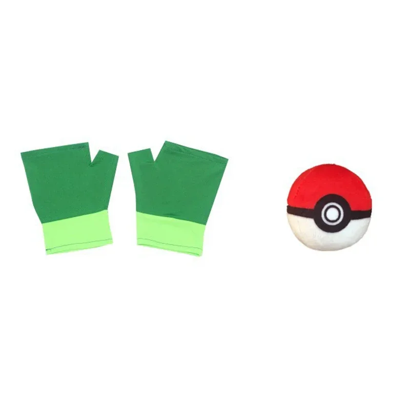 Mannen Anime Trainer Cosplay Kostuum Jongens Ash Ketchum Volwassen voor Meisjes Halloween Vrouwen Disfraz Party Blauwe Jas Cap en Handschoenen Sets