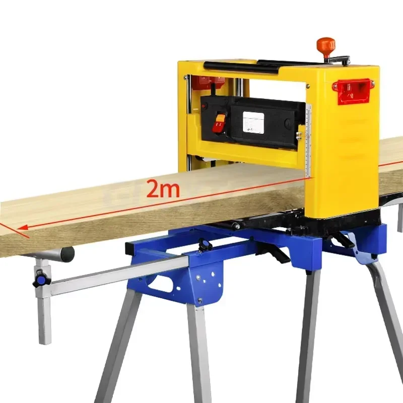 Electric Thickness Planer DIY Woodworking Planing Machine Benchtop Planer Household Press Planer Automatic Feed Grinding Machine