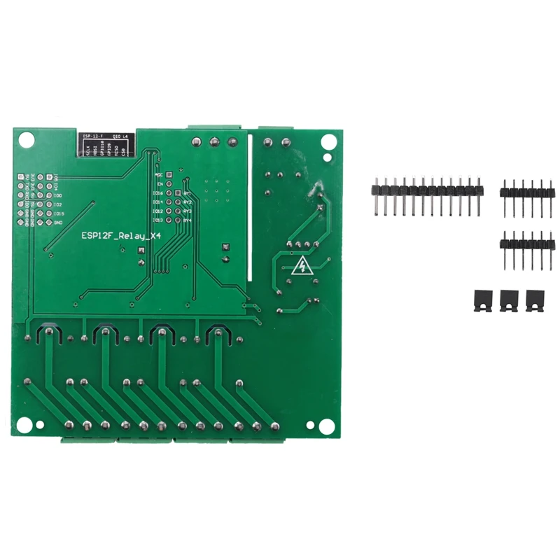 Esp8266 wifi sem fio 4 canais relé módulo ESP-12F placa de desenvolvimento wi-fi para arduino ac/dc 5v/8-80v fonte de alimentação