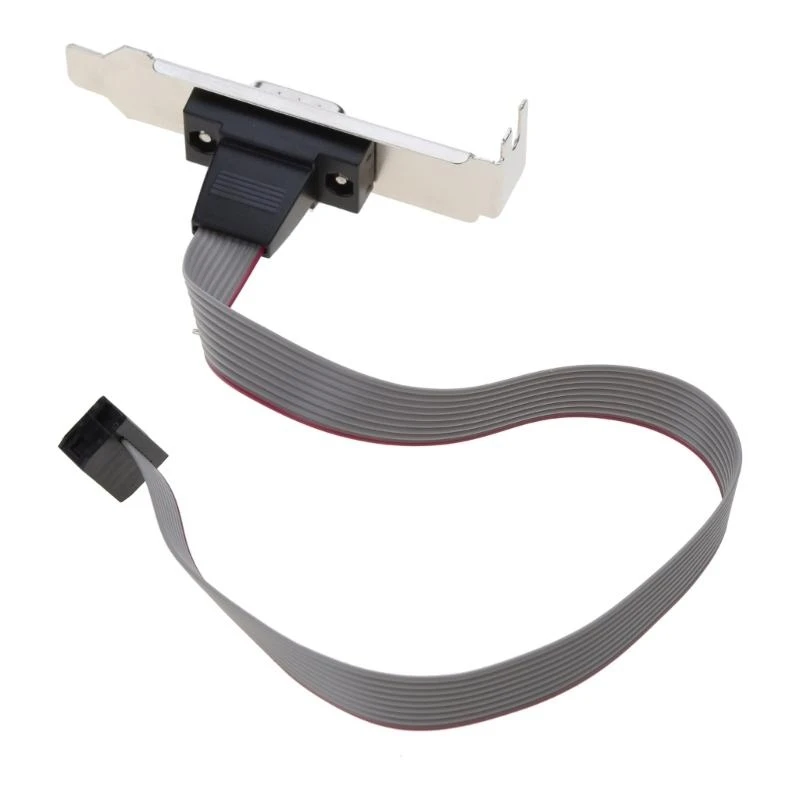 Defletor serial db9 rs232 linha de defletor placa-mãe linha serial com porta computador 9 pinos chumbo serial db9pin expansão