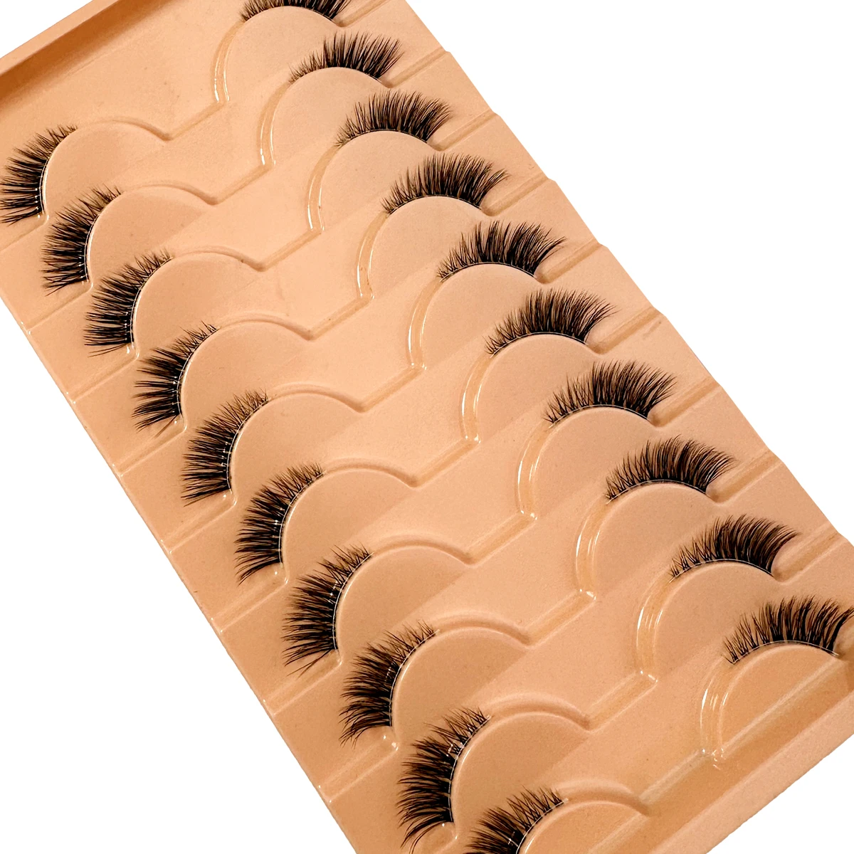 5/7/10 Halbe wimpern Natürliche 3D Nerz Wimpern Wispy Flauschigen Falsche Wimpern Verlängerung Nerz Wimpern Make-Up Werkzeuge Faux Cils maquillaje