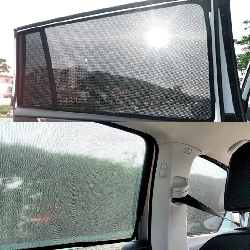 

For Geely EX5 E245 Galaxy Accessories E5 2024 2025 2026 Mesh Sunshade Car Window Shade Prot Windshield Magnetic Suction Sun Auto