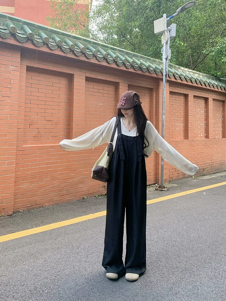 

Jumpsuits Women Summer Autumn Strapless Slim Big Elegant Lady Black Y2K Clothing Autumnwinter Fit 2025 Style Full Seasons