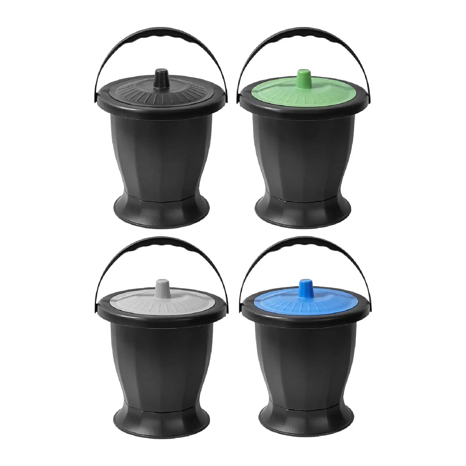 المبولة المبولة مع غطاء وعاء مبولة المنزلية ليلة غرفة المبولة وعاء للمرأة #3