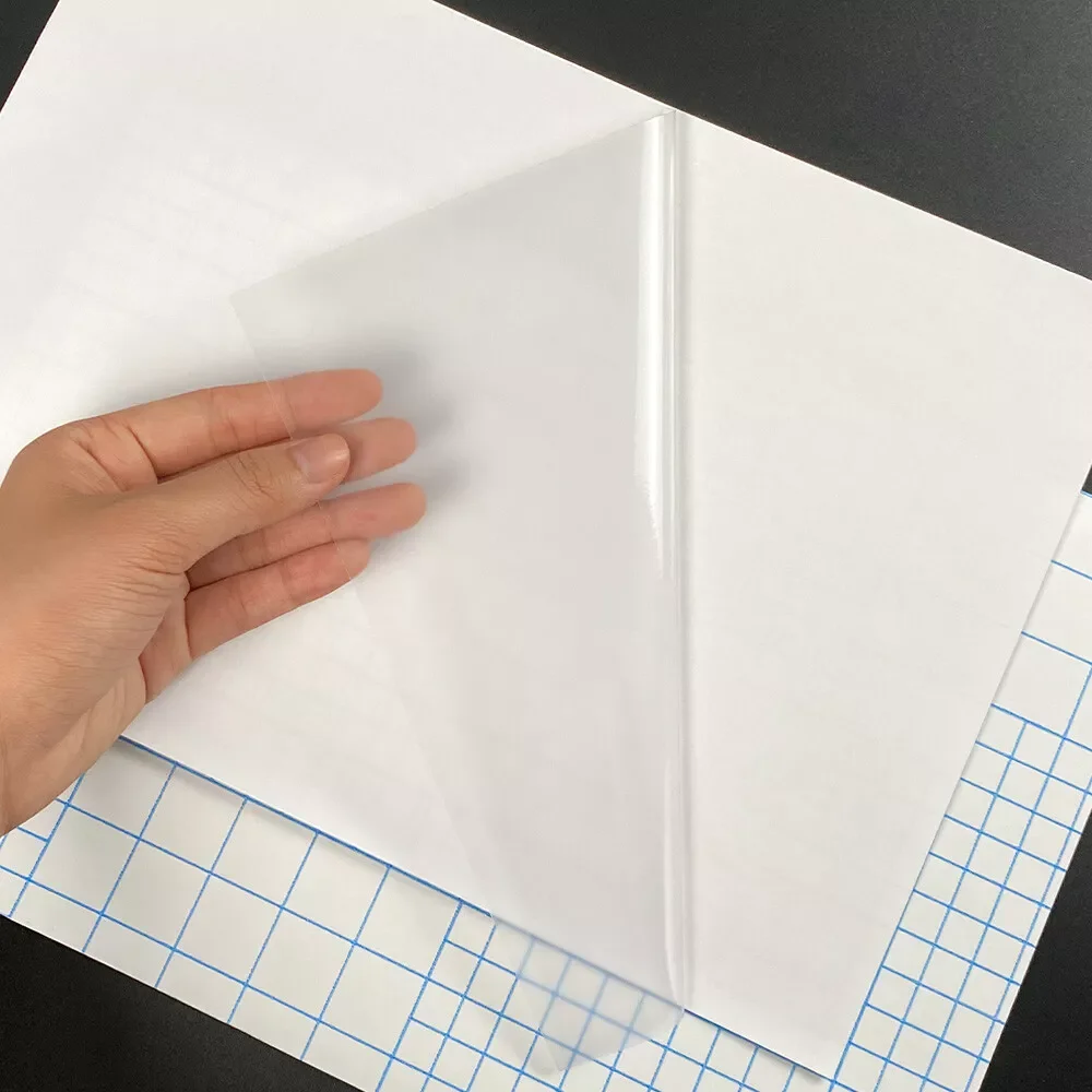 20/50 Sheets A4 Matte Clear Cold Lamination Film Self-Adhesive Laminate Waterproof Vinyl Sticker Paper