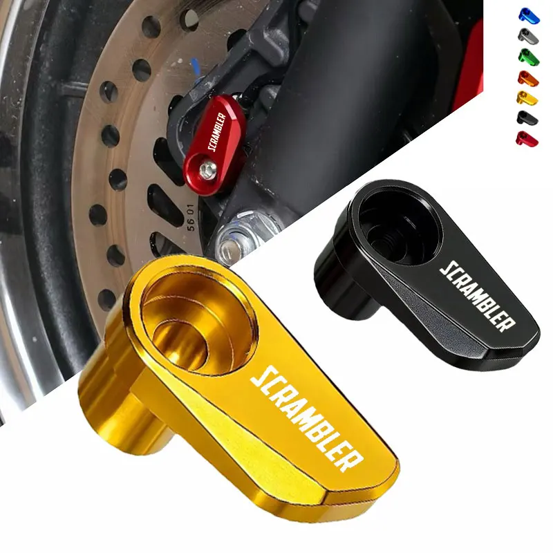 

2026 for Ducati 2025 SCRAMBLER Icon Dark Full Throttle Scrambler 1100 800 Desert Sled Front Wheel ABS Sensor Protection Guard