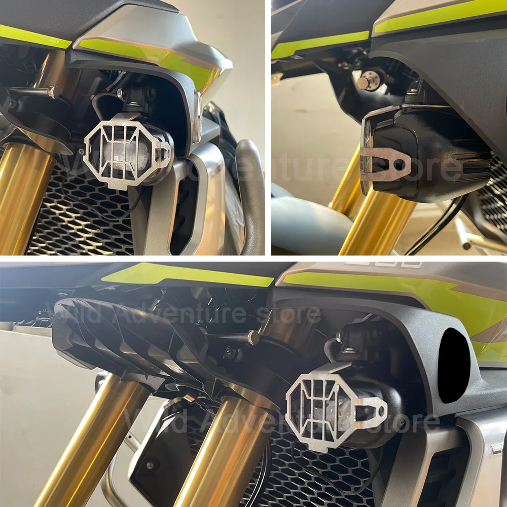 DSX 525 625 800 900 Motorcycle Foglight Guard Grille Cover For VOGE DS525X DS625X DS900X DS800X Rally Fog Lamp Light Protector