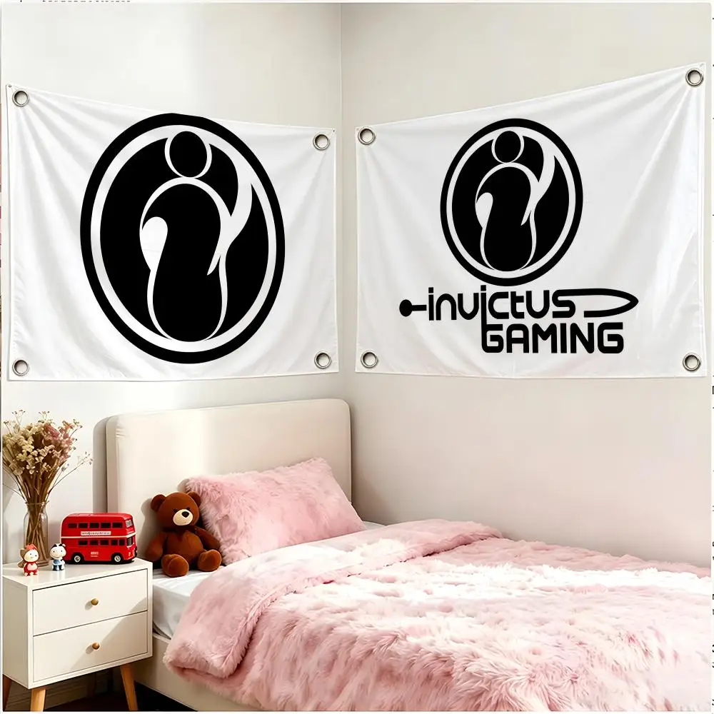 IG Flags Borderless Four Ring Ornament Indoor Outdoor Decoration Quick Hang Install