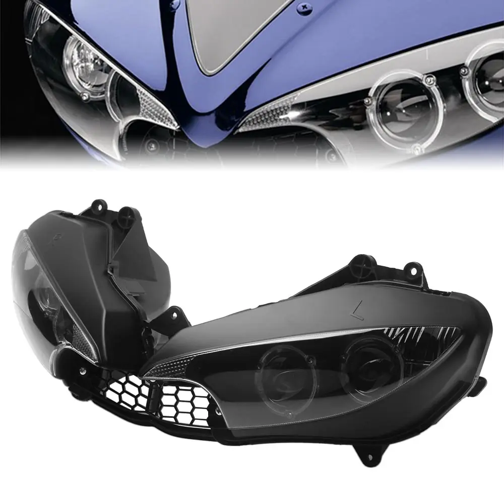 Front Headlight Headlamp Compatible With Yamaha YZF R6 2003-2005 R6S 2006-2009 Motorcycle Accessories