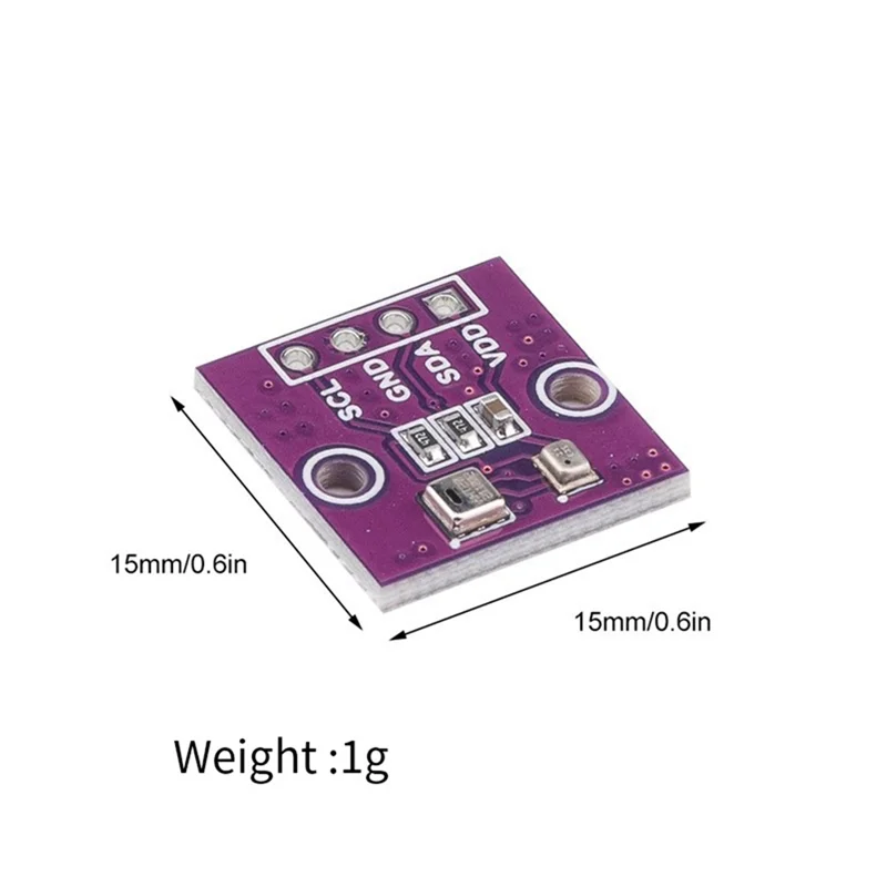A45U AHT20+BMP280 Temperature Humidity Air Pressure Module High-Precision Digital Temperature Humidity Air Pressure Sensor Durab