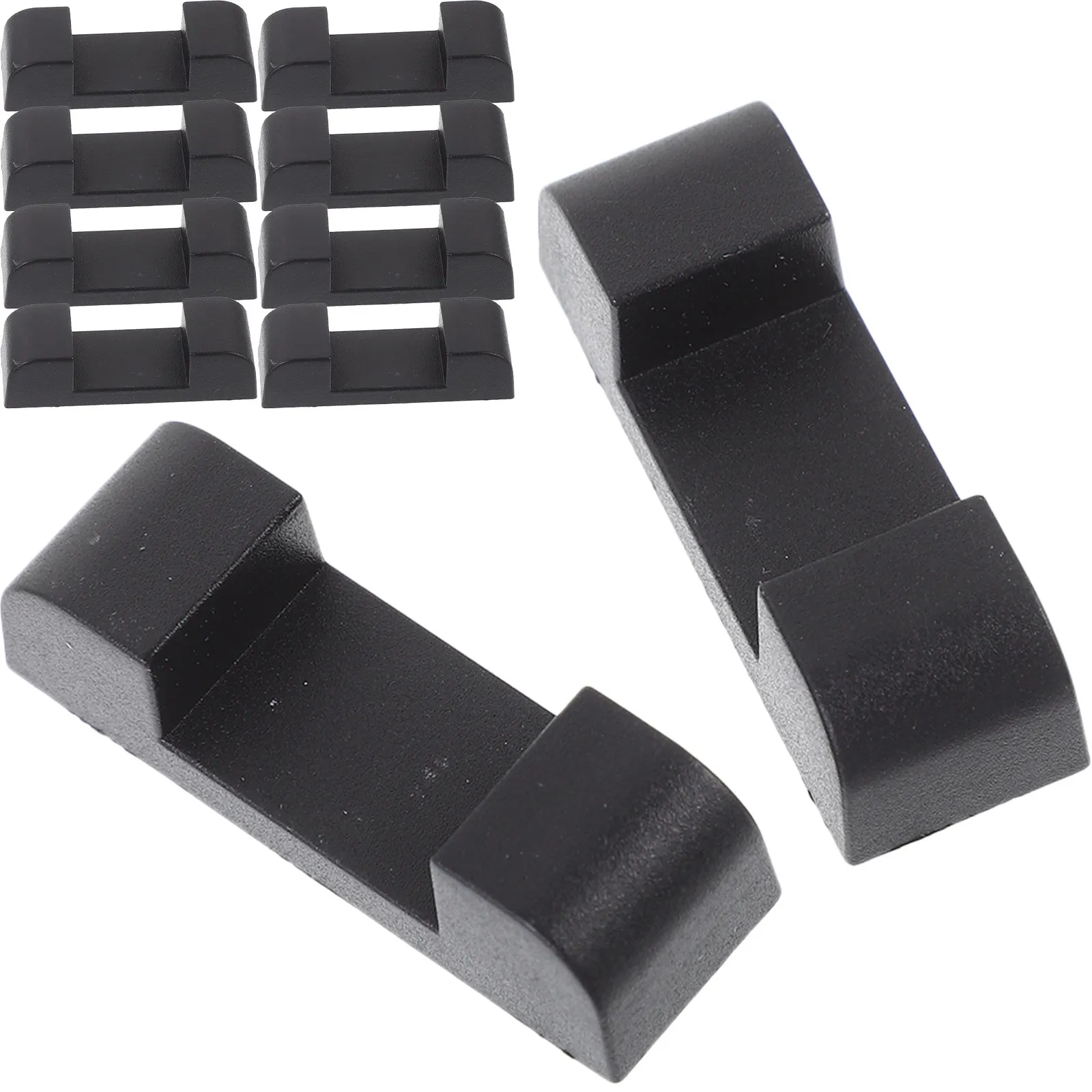 

10Pcs Jewelry Holder Bases Plastic Display Stand Bases Compact Space-Saving for Floating Frames Retail Shop Display Cabinet Use