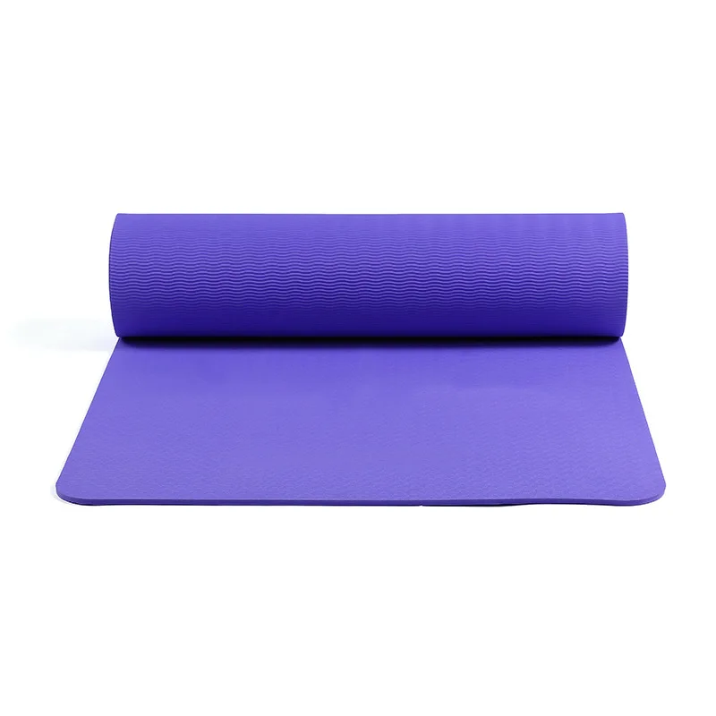 Multi-Style 6MM Silent Shock-Absorbing Non-Slip Yoga Mat TPE Home Fitness Exercise Yoga Mat Asana Line Fitness Mat Unisex